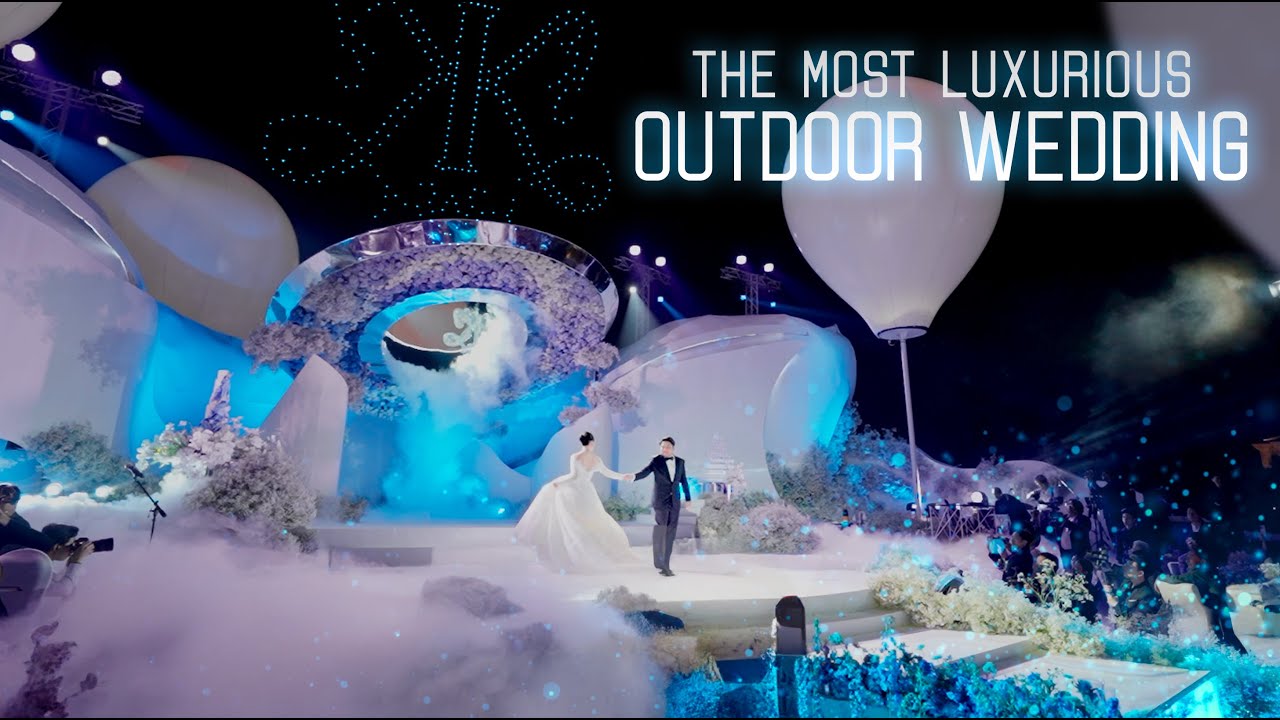 The Most Luxurious Outdoor Wedding