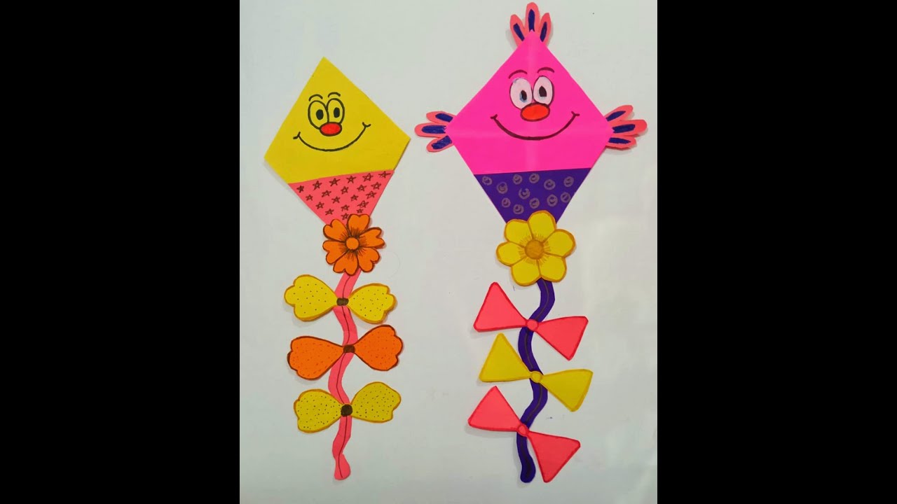 DIY Paper Craft of kite