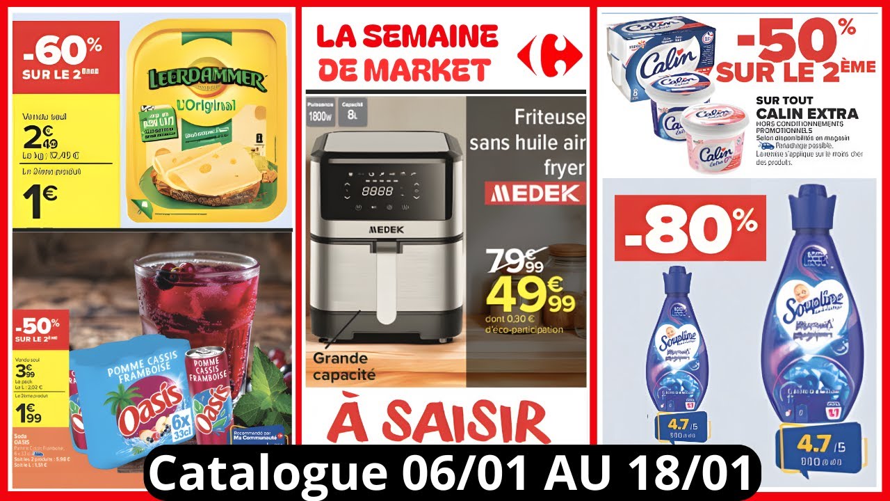 Catalogue Carrefour Market De La Semaine  Prochaine Du 06/01/26 Au 18/01/26 Arrivage #action  France