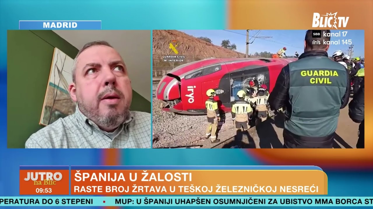 ŠPANIJA U CRNINI: Trodnevna žalost zbog železničke nesreće, kraljevska porodica HITNO prekinula put