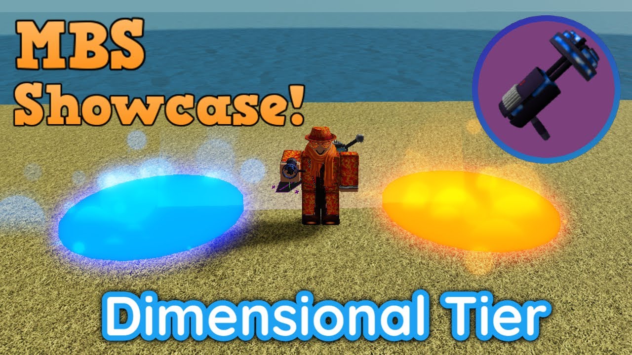 Dimensional Tier + Wormhole Gun Showcase! (Roblox Mega Boss Survival)