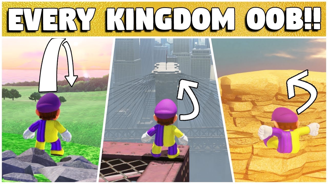 What If We Explore EVERY KINGDOM OUT OF BOUNDS?!? | Super Mario Modyssey #5