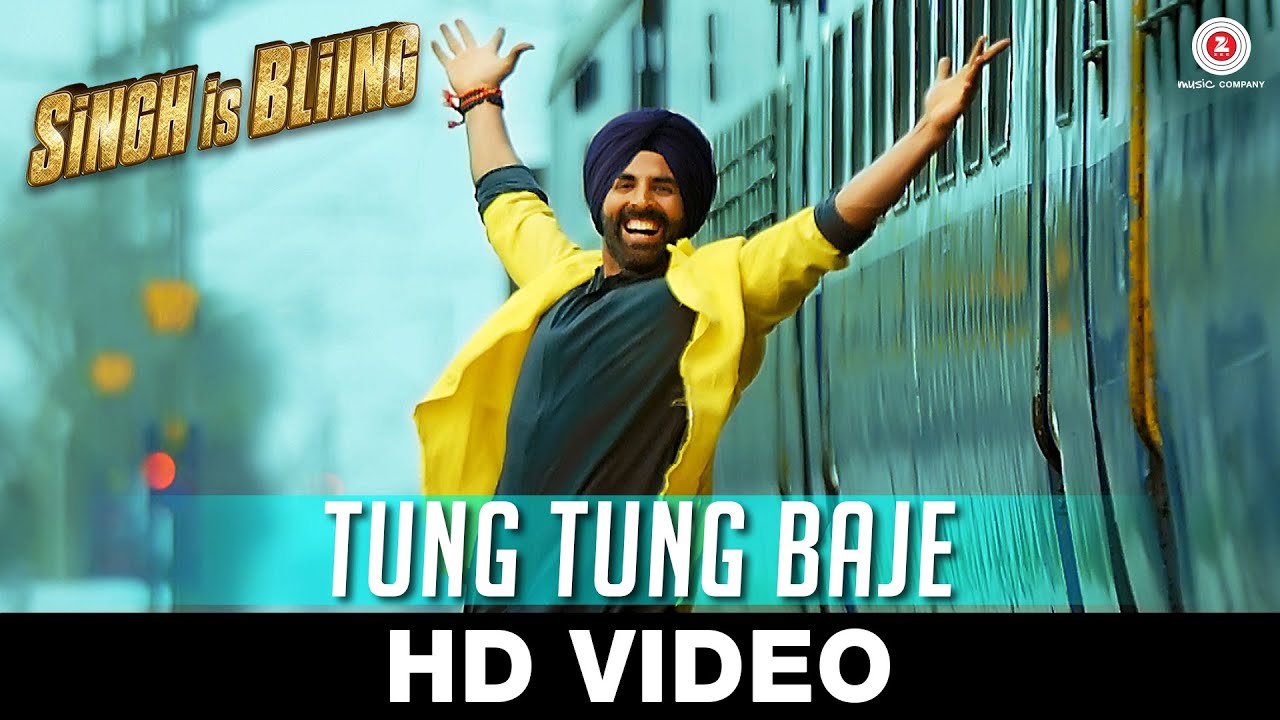 Tung Tung Baje - Singh Is Bliing | Akshay Kumar & Amy Jackson | Diljit Dosanjh & Sneha Khanwalkar