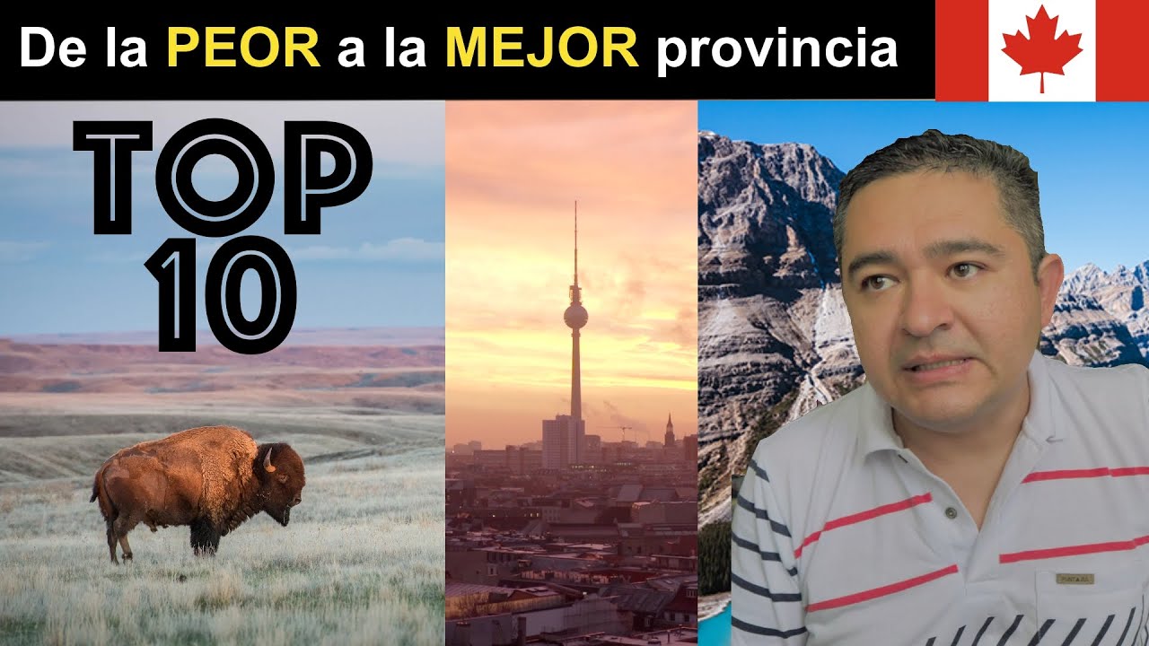 Top 10 de las Provincias de 🇨🇦 Canada