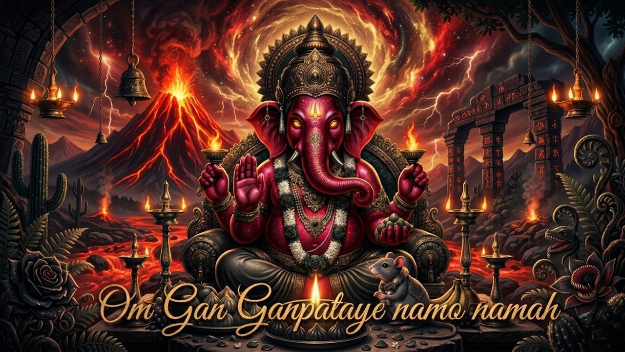 #Ganesh Mantra 108 Times - Om Gan Ganpataye Namo Namah | गणेश मंत्र - ओम गण गणपते नमो नमः