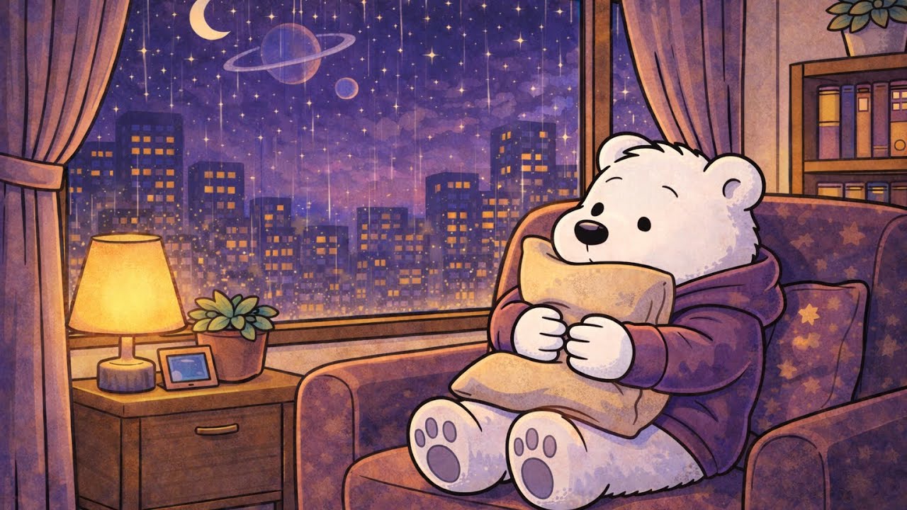 Quiet Comfort Tonight 🌙 Cozy Jazz Lofi for Peaceful Evenings