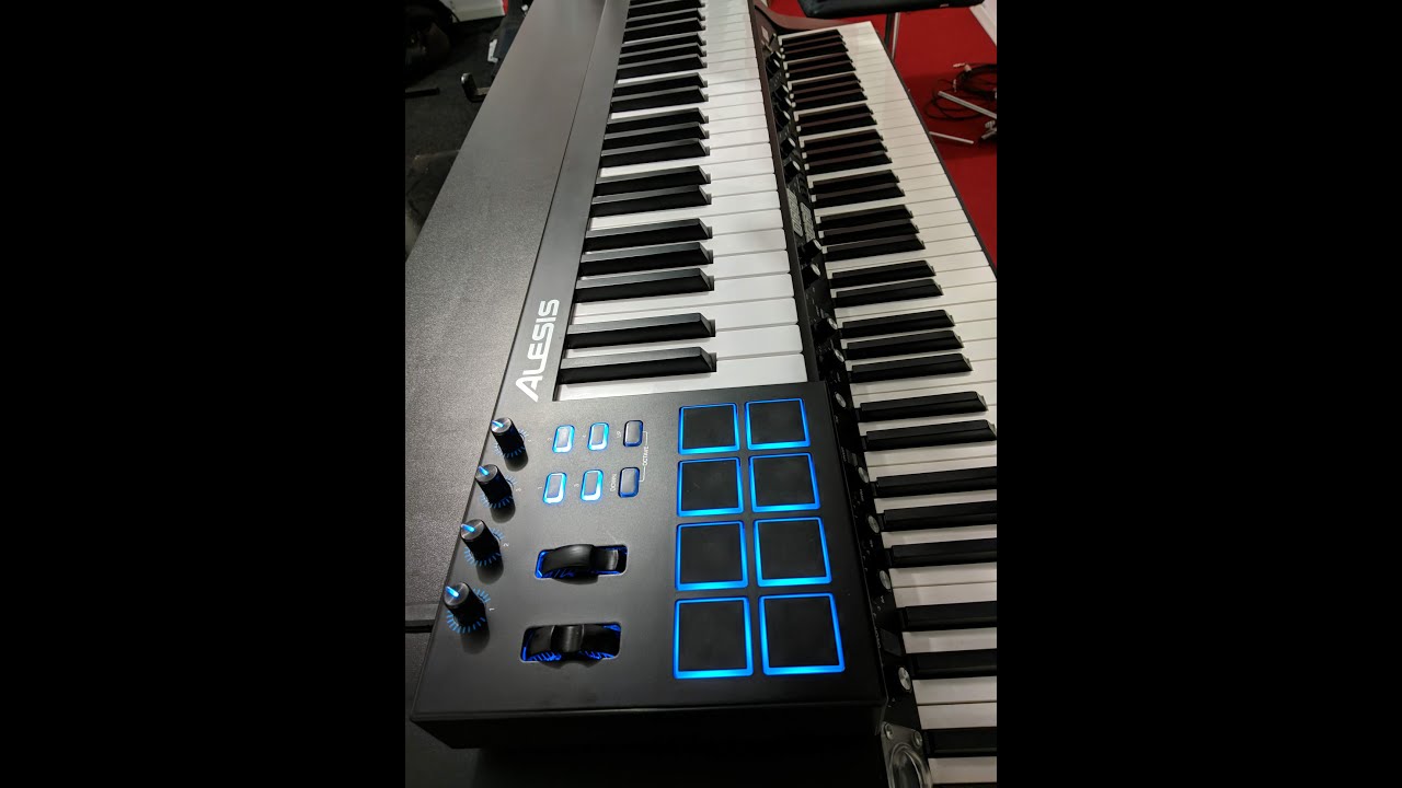 Controlador Alesis v61 - demonstração
