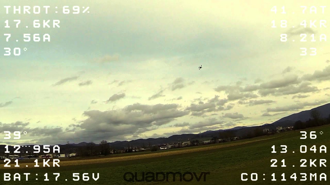 warpquad270 mn2206 2000kv 5x4x3 hqprop kiss esc 24a kiss fc 5s1800 45c kiss osd overlay