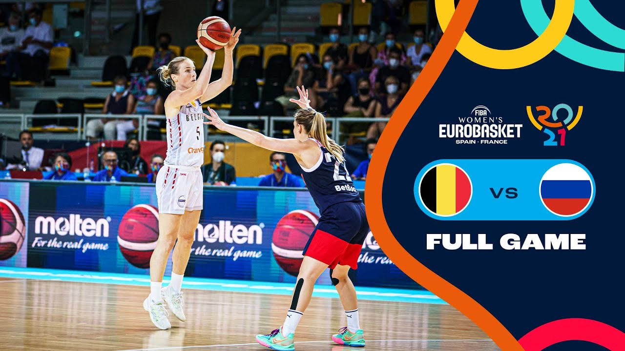 Belgium v Russia | Full Game - FIBA Women's EuroBasket 2021 Final Round
