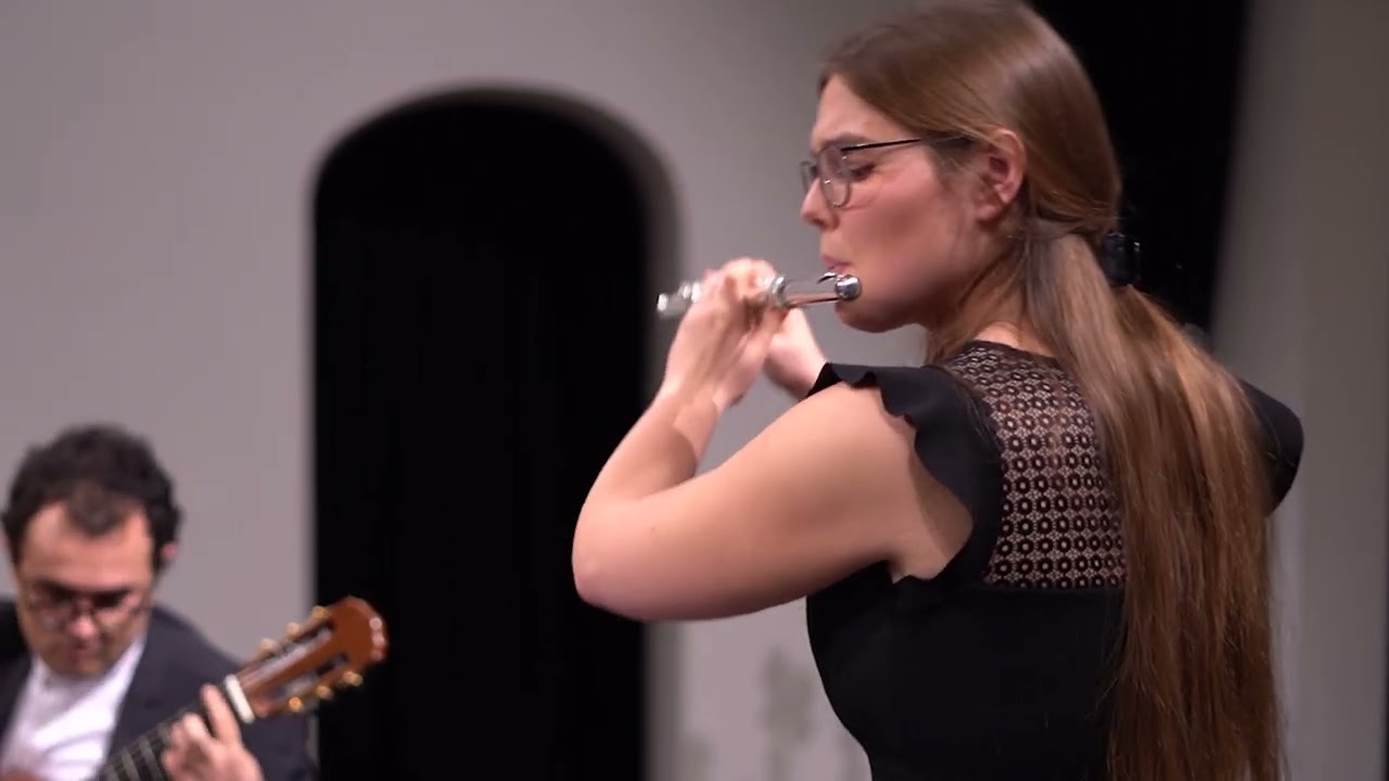 Mauro Giuliani - Grand Duo Concertante Op.85 for Flute and Guitar, II Andante molto sostenuto