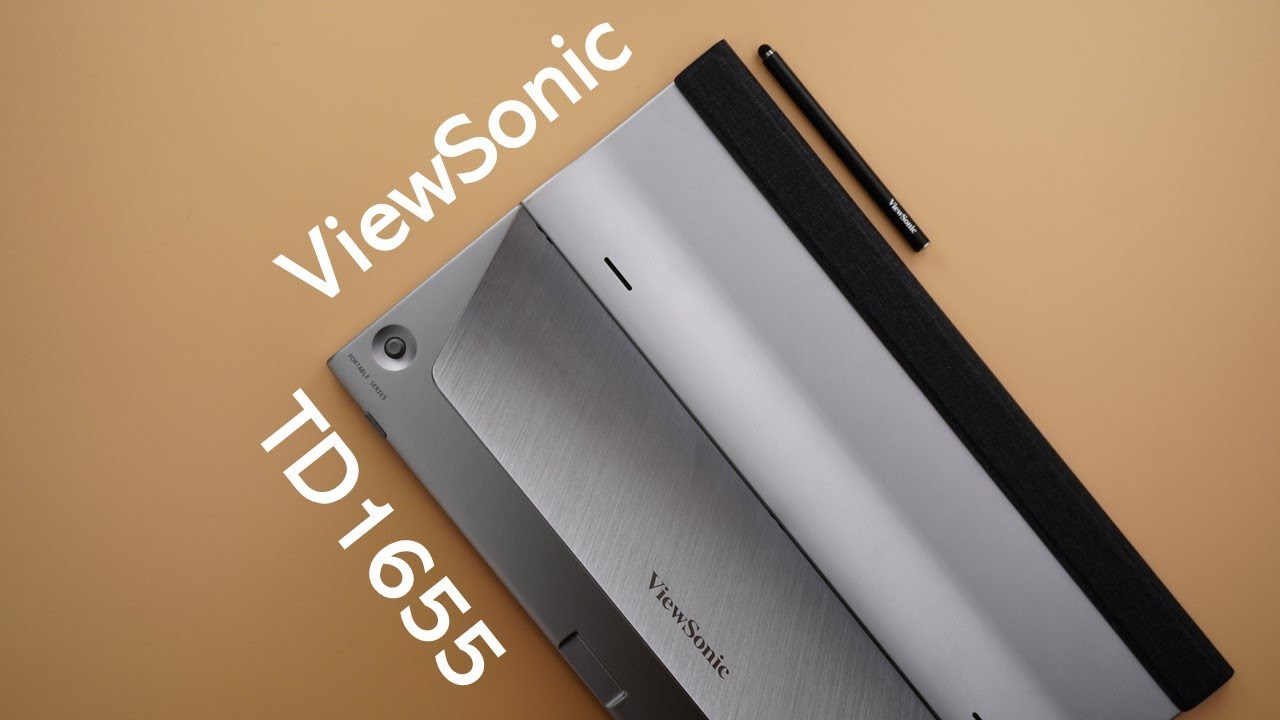 Сенсорный портативный монитор ViewSonic TD1655 — полный обзор