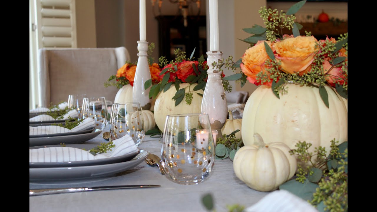 How to Make a Pumpkin Centerpiece | Fall Decor| Fall DIY