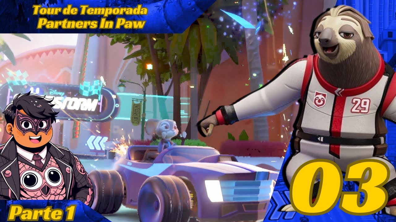#DisneySpeedstorm | #season17  Parte 1 - Tour de Temporada - Capitulo 3