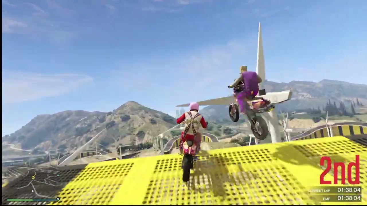 The Hobo's play GTA 5 Racing games.