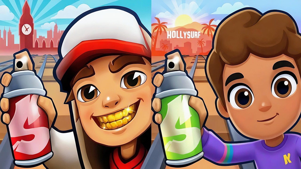 Subway Surfers 🆚 Kooply Run Games Comparison 