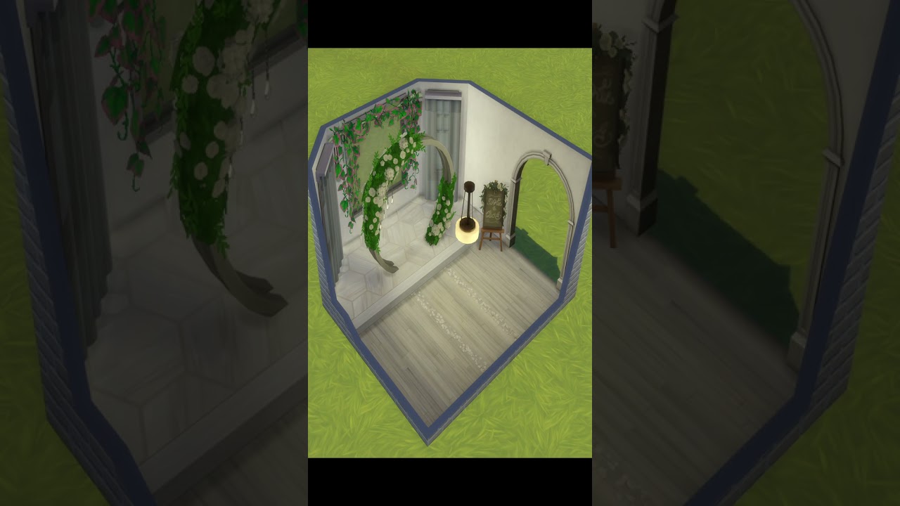 Intimate Wedding Venue IDEAS | No CC | The Sims 4