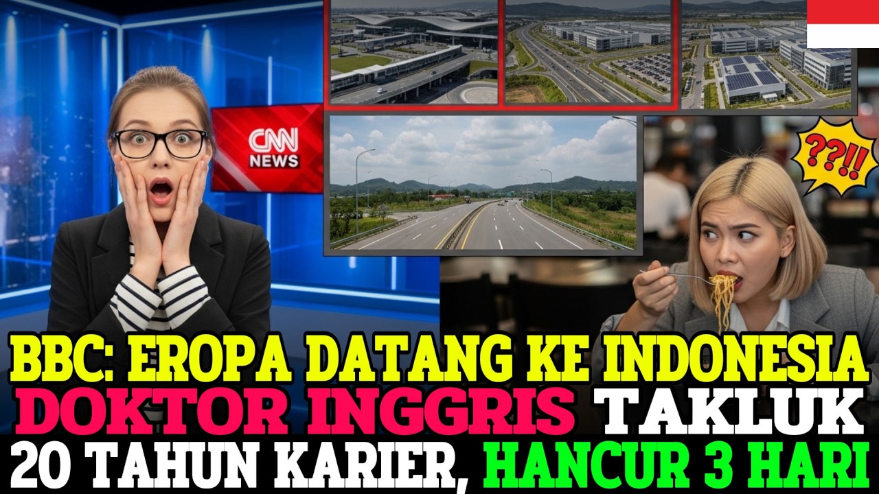 DOKTOR BBC MENANGIS DI TOL INDONESIA! EROPA HEBOH 72 JAM!