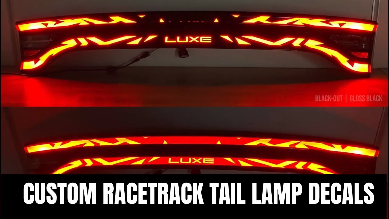 Как установить наклейку Tiger Stripe Racetrack на Dodge Charger 2015+ от Luxe Auto Concepts