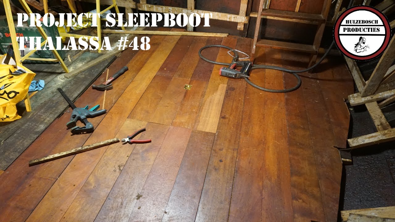 luikje voor de vloer maken! | project sleepboot Thalassa #48