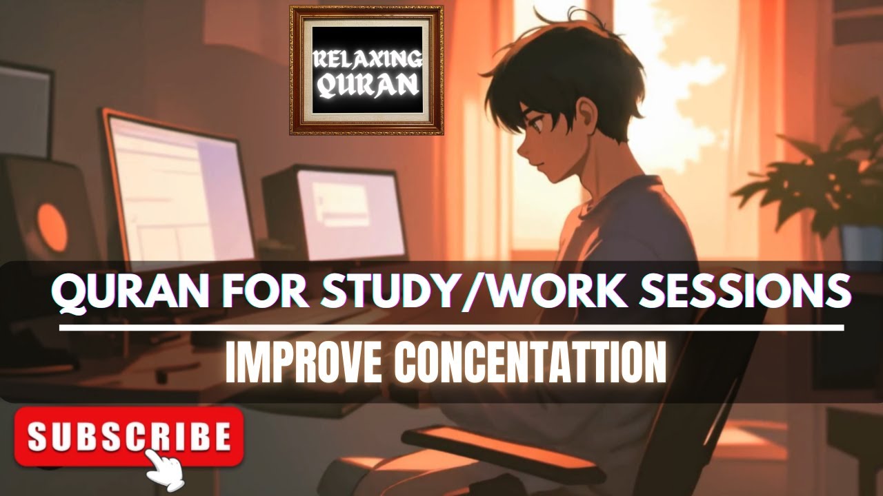 CURE STRESS I Lofi Quran I Quran For Sleep/ Study Sessions | With Rain & Bird Sound