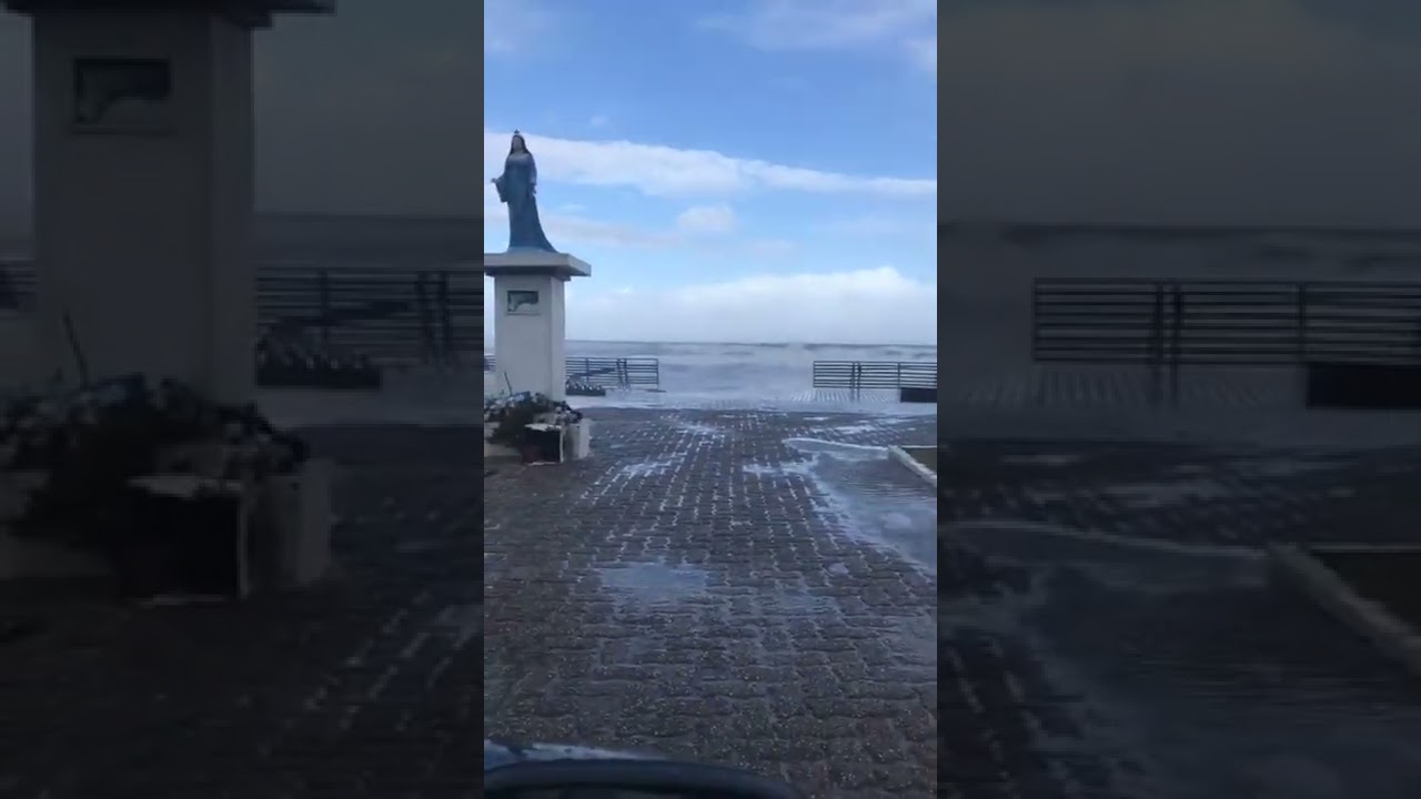 Ciclone: confira imagens da for&ccedil;a do vento no litoral do Rio Grande do Sul