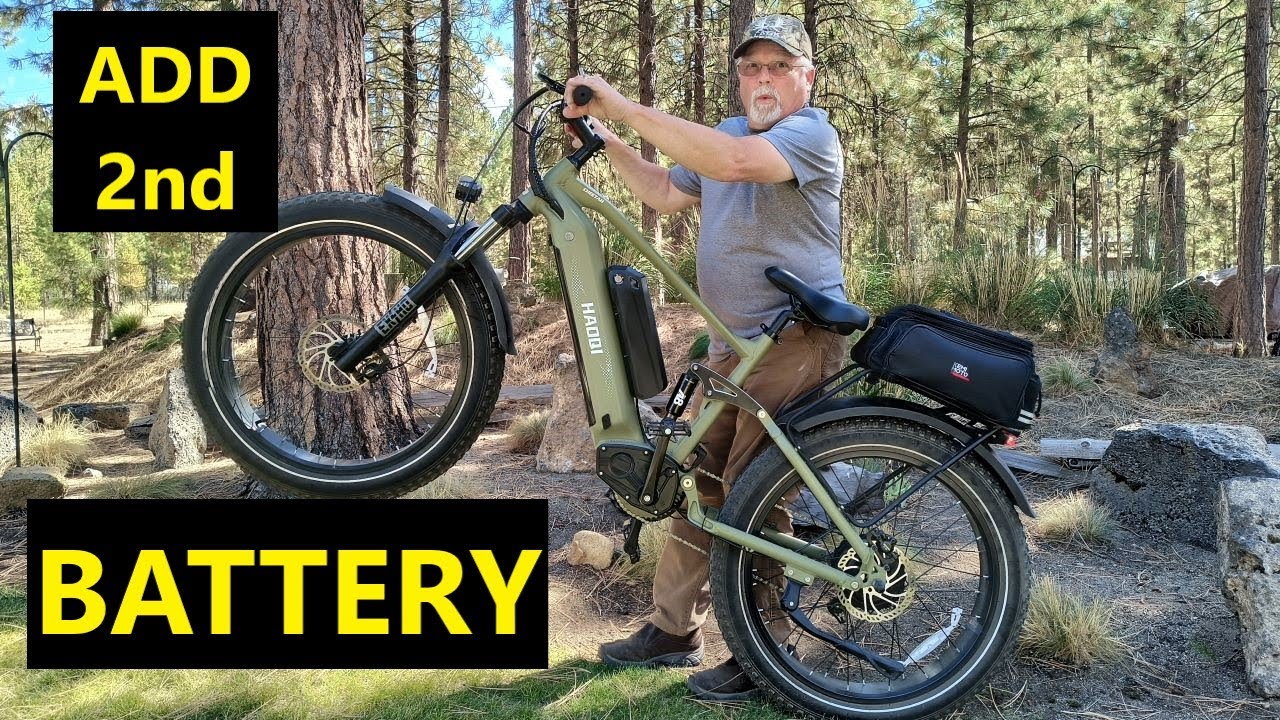 Dual Battery Kit for EBike. Haoqi