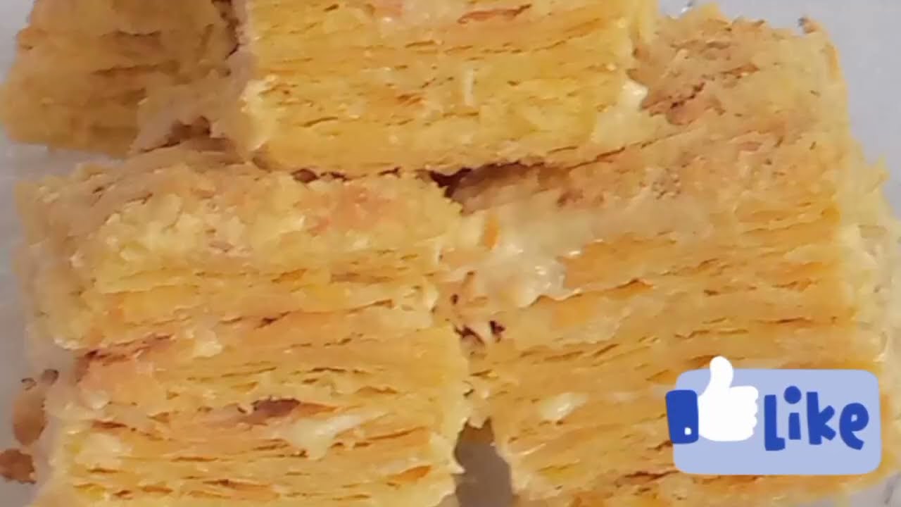Огизда эрийдиган Наполён торти! Самий вкусный Наполён! 