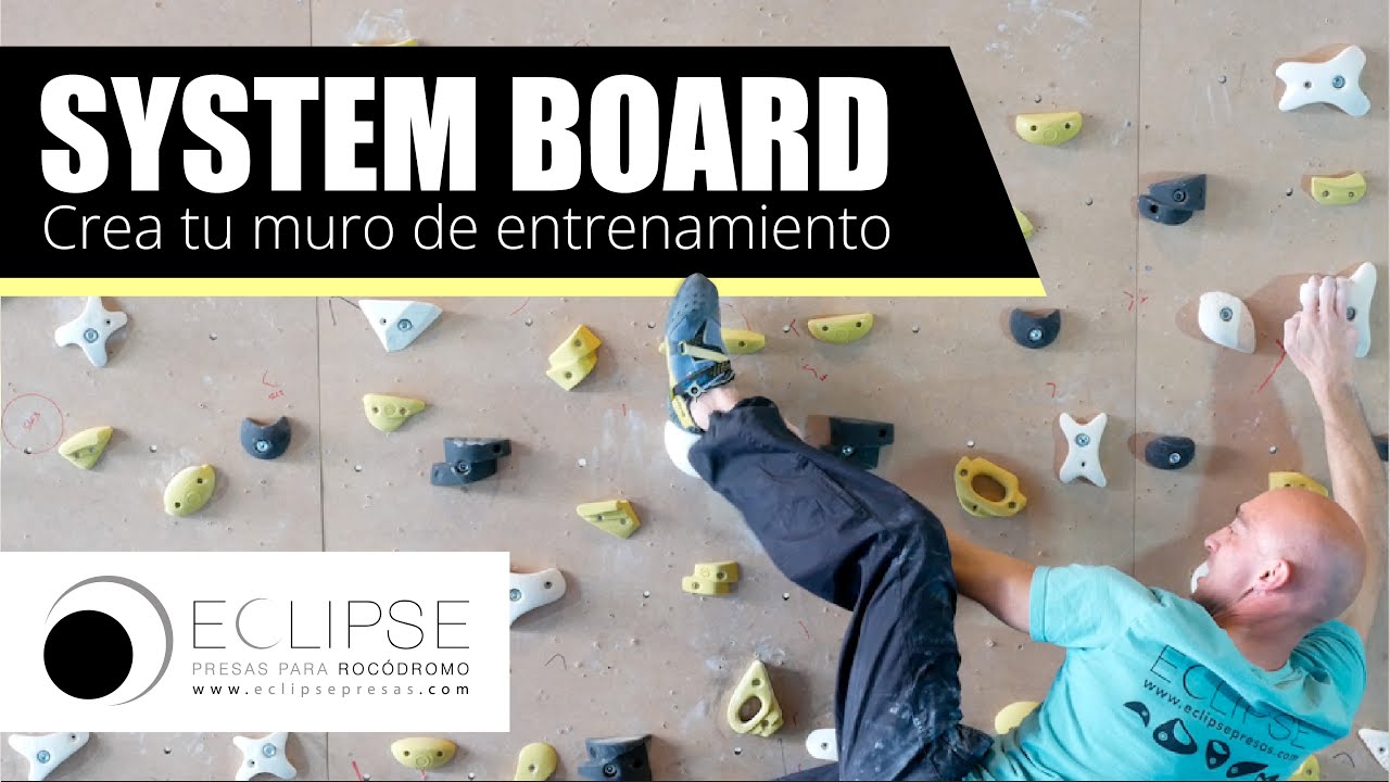 Muro de entrenamiento casero - Eclipse Presas
