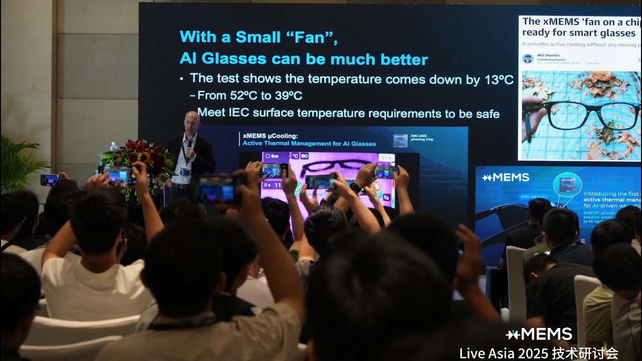 xMEMS Returned to Asia with the xMEMS Live Asia 2025 Seminar Series!