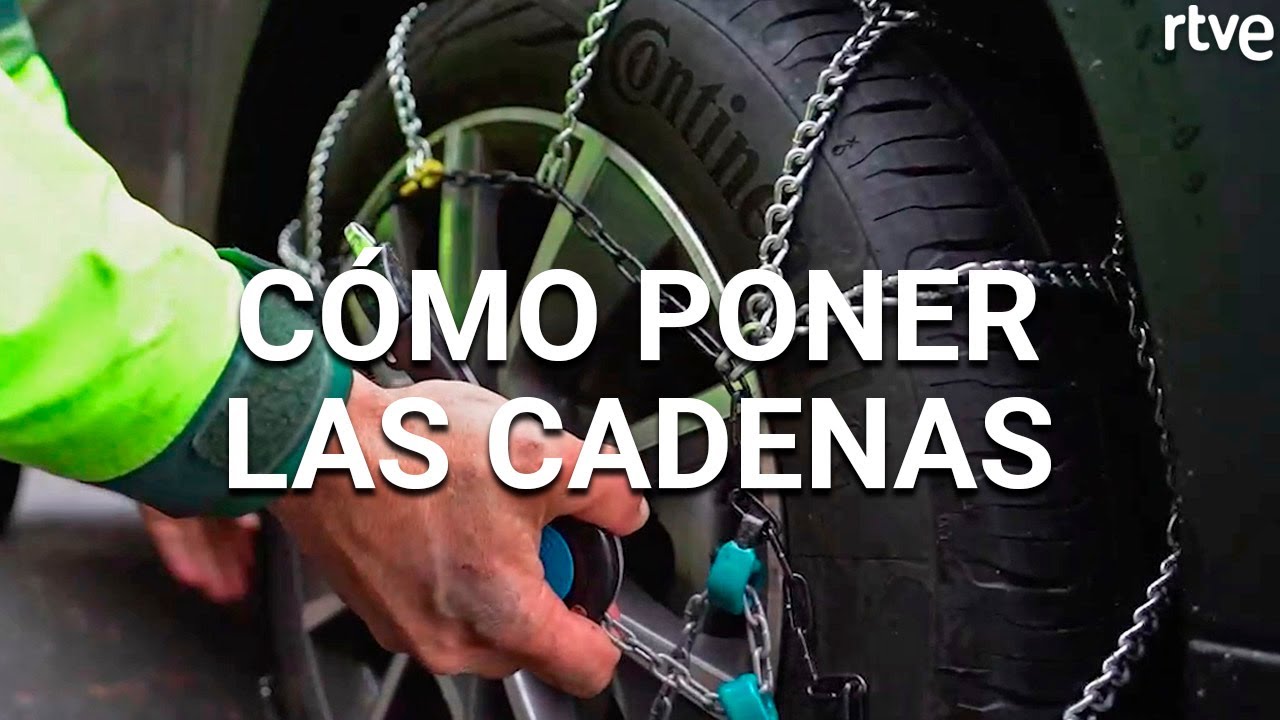 Cómo poner las CADENAS DE NIEVE | Seguridad Vital