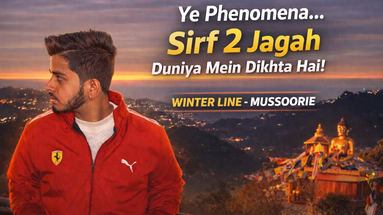 Mussoorie Travel Vlog | Best Time to Visit, Things to Do & Winter Line Sunset | Uttarakhand 2025