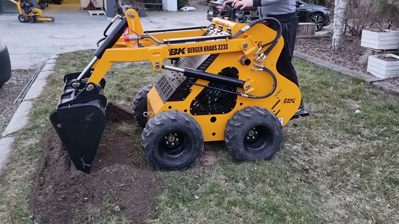 Mini ładowarka ogrodowa Berger Kraus 323S 23KM Briggs & Stratton Vanguard