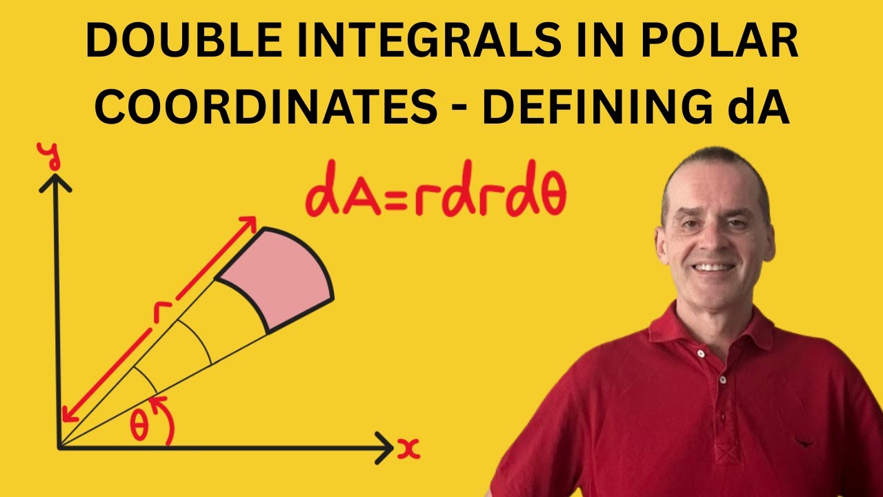 Почему dA = rdrdΘ | Понимание dA в полярных координатах | Двойное интегрирование