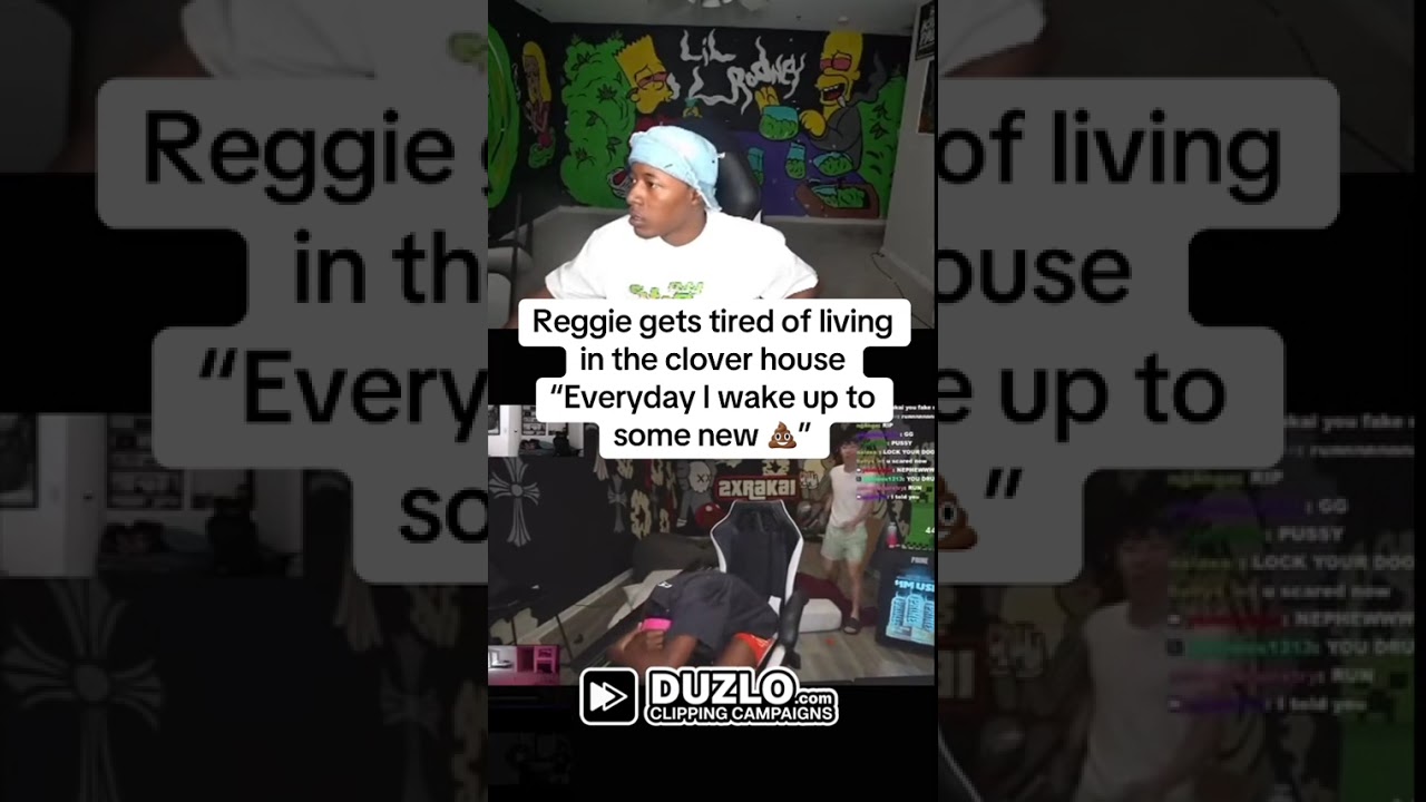 Lmao bro that house is crazy #duzlo #reggie #ray #rakai