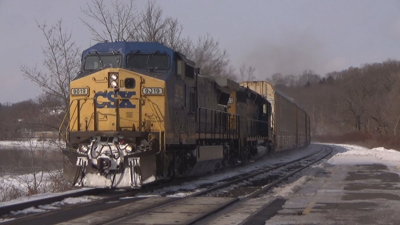 'Birthday' railfanning - January 26, 2019 at Amsterdam, NY