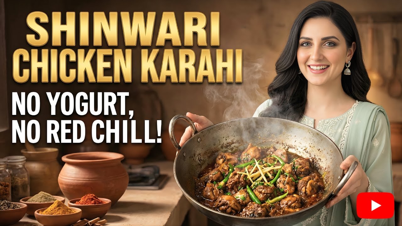 Authentic Shinwari Chicken Karahi Recipe | No Yogurt, Pure Taste!