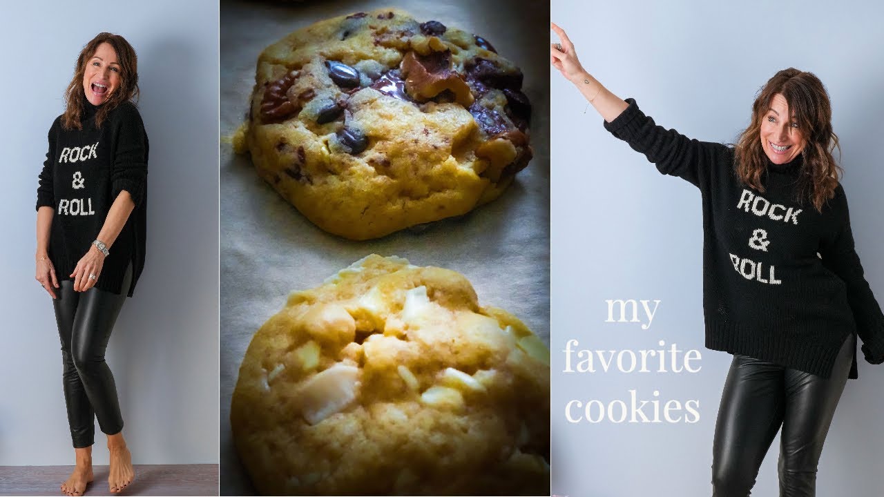 WHITE CHOCOLATE MACADAMIA NUT COOKIES & DARK CHOCOLATE CHIP COOKIES 🍪