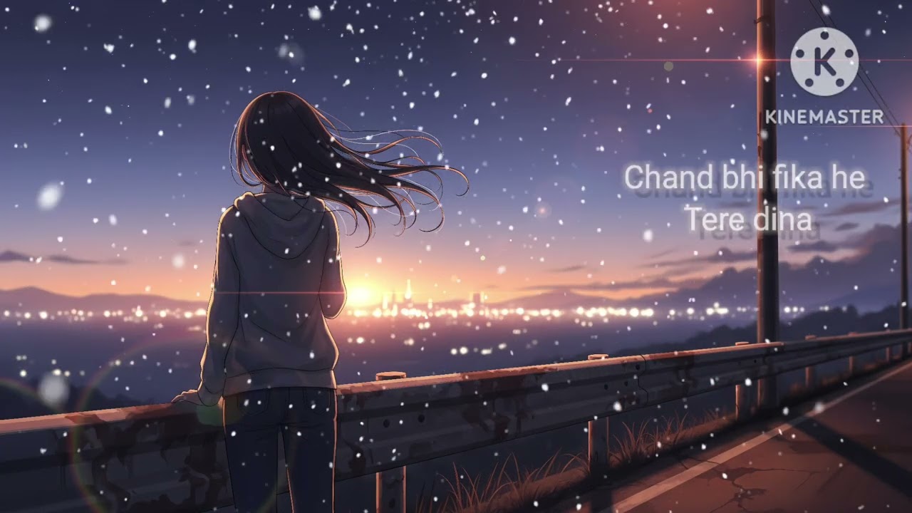 Chand Bhi Fika He Tere Bina hindi song And My New channel My 100De 100k subscribe challenge 1/100