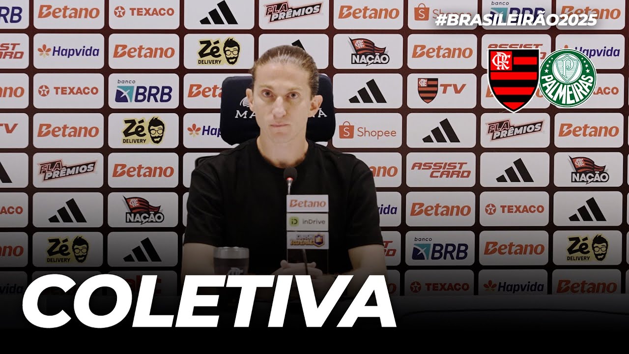 FILIPE LU&Iacute;S | COLETIVA P&Oacute;S-JOGO | FLAMENGO 3 X 2 PALMEIRAS | BRASILEIR&Atilde;O (19/10/25)