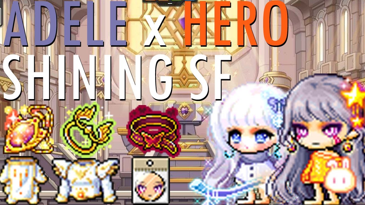 Maplestory Adele x Hero Shining Star Force Event Gains/Loss - First 24 Stars Acquired!