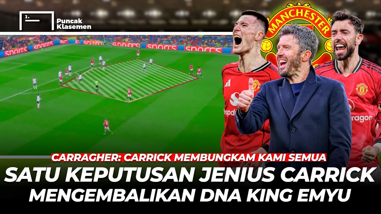 Carrick Time Hancurkan Comeback Fulham! Taktik Overload Tanpa Winger Murni Tetap Gacor - Man United