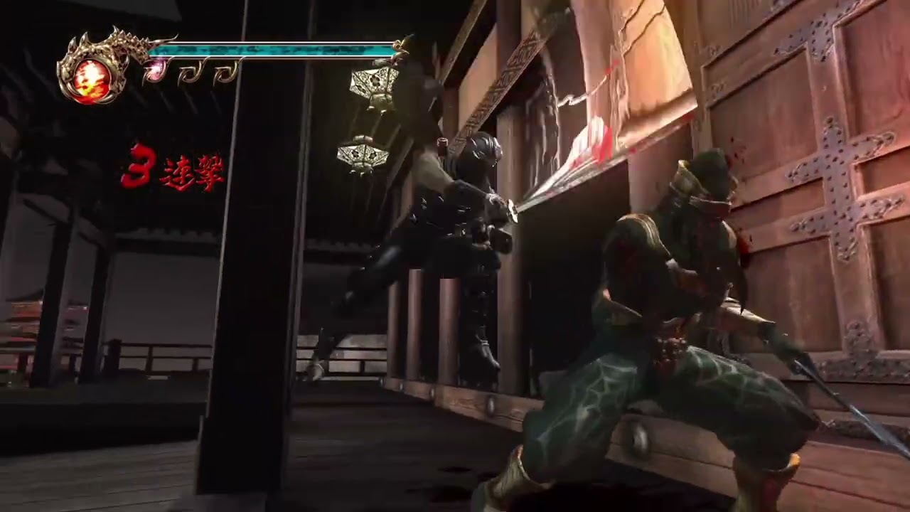 [XSX]Ninja Gaiden 2 | NG2 | Master Ninja | CH1 No Save First Try & Practice