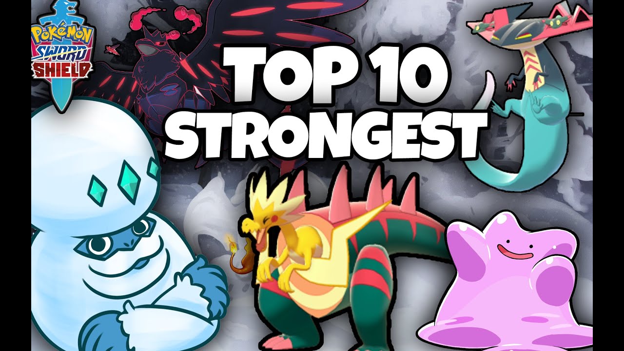 ТОП-10 СИЛЬНЕЙШИХ ПОКЕМОНОВ В POKEMON Sword and Shield