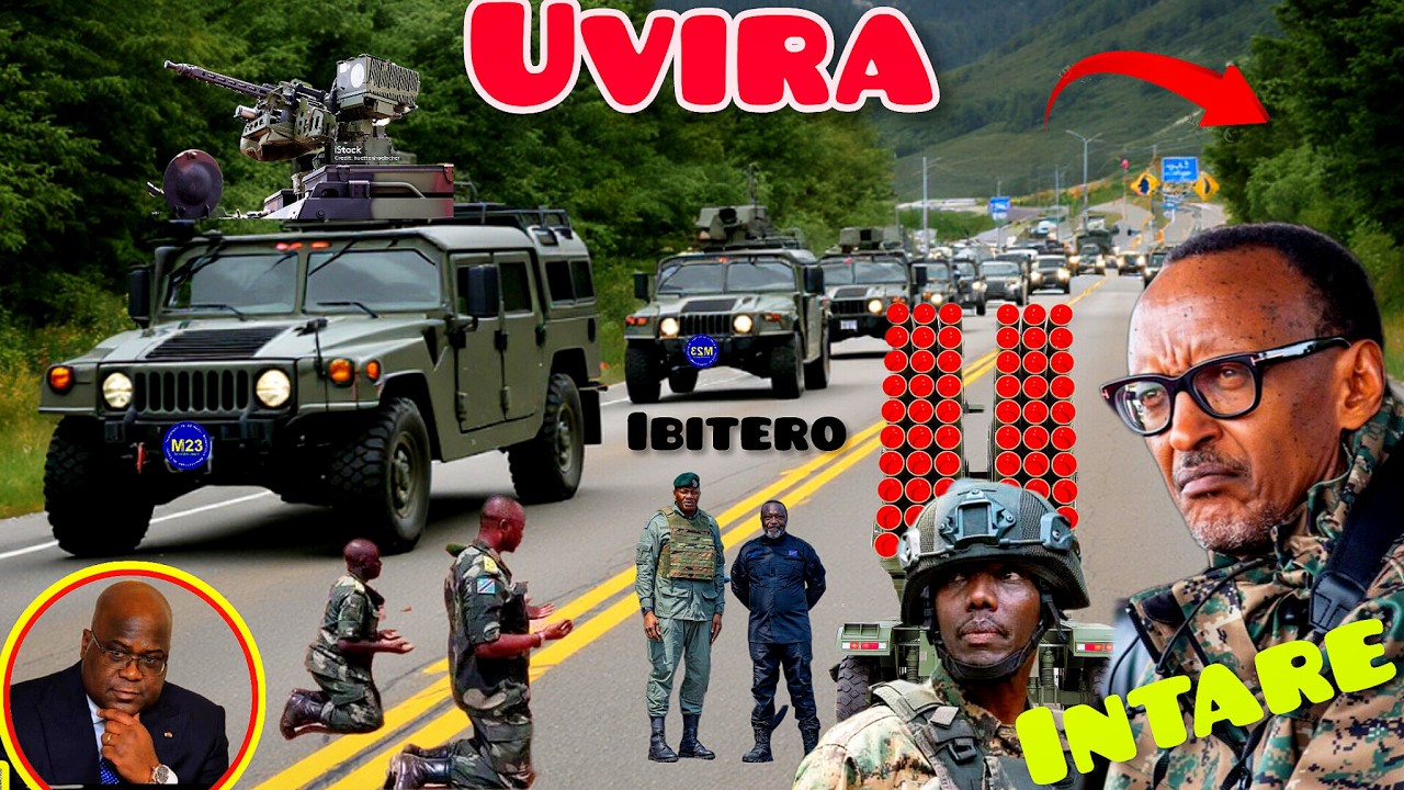 MURIKIGITONDO Le5-02-026 UVIRA AMASHI MENSHI M-23 IRIGUKORA IBYANANIRANYE YAFASHE KALEMIE I KAMINA