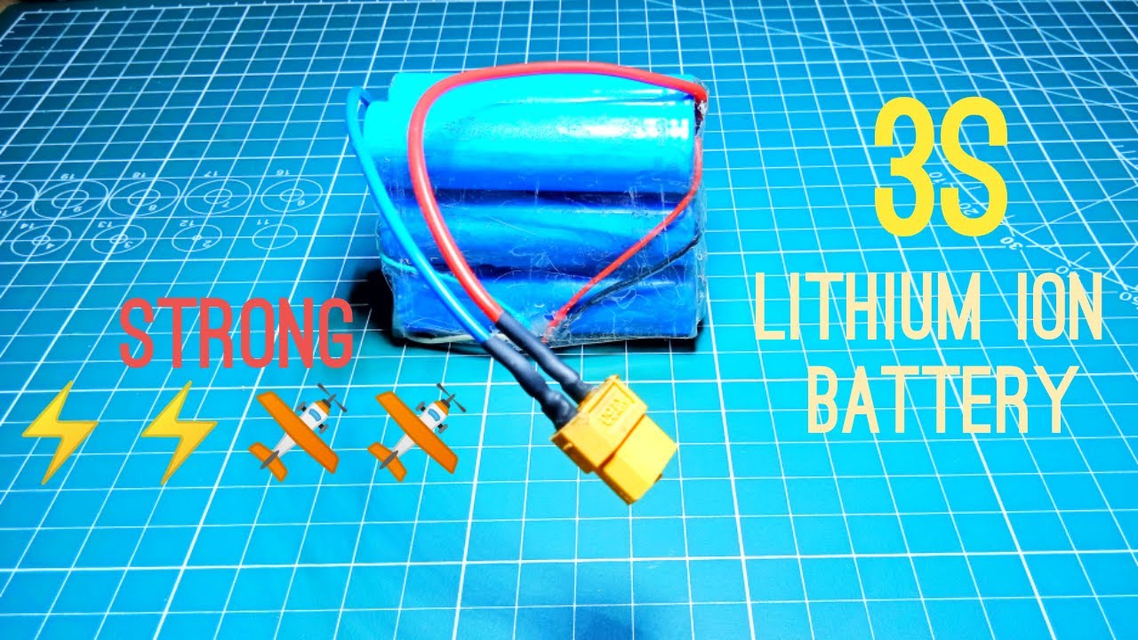 How to make a strong 11.1v 2200mah lithium ion battery