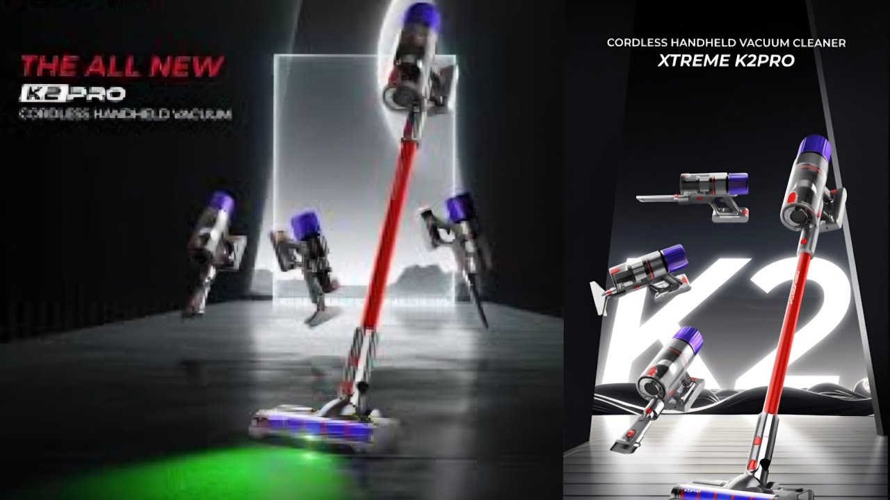 Распаковка/обзор беспроводного пылесоса Perysmith Xtreme K2 Pro от FE.