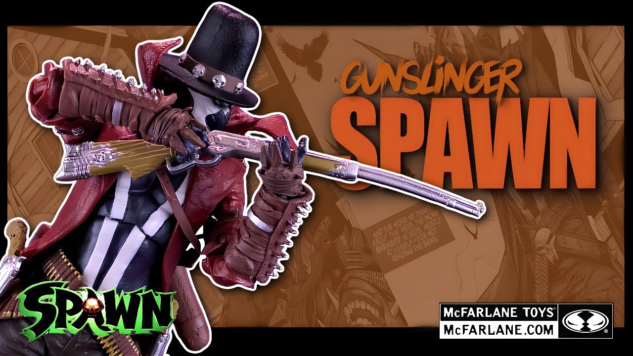 McFarlane Toys Spawn's Universe Gunslinger Spawn Figure @The Review Spot