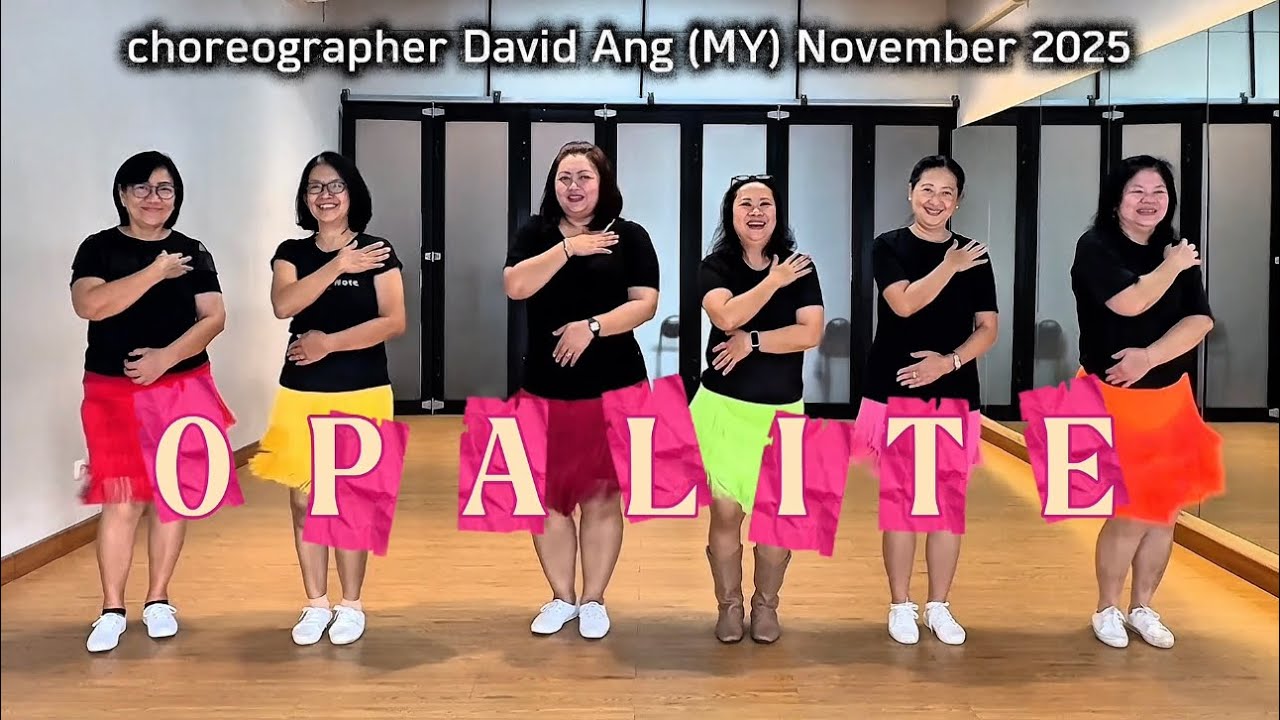OPALITE Linedance choreo by David Ang (MY) demo by Rumpis Linedance