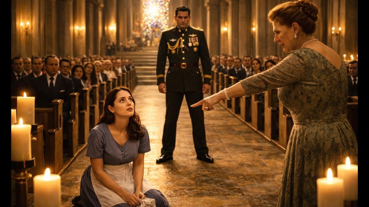 O Coronel viúvo entrou na igreja e anunciou que se casaria com a criada mais humilde da cidade.
