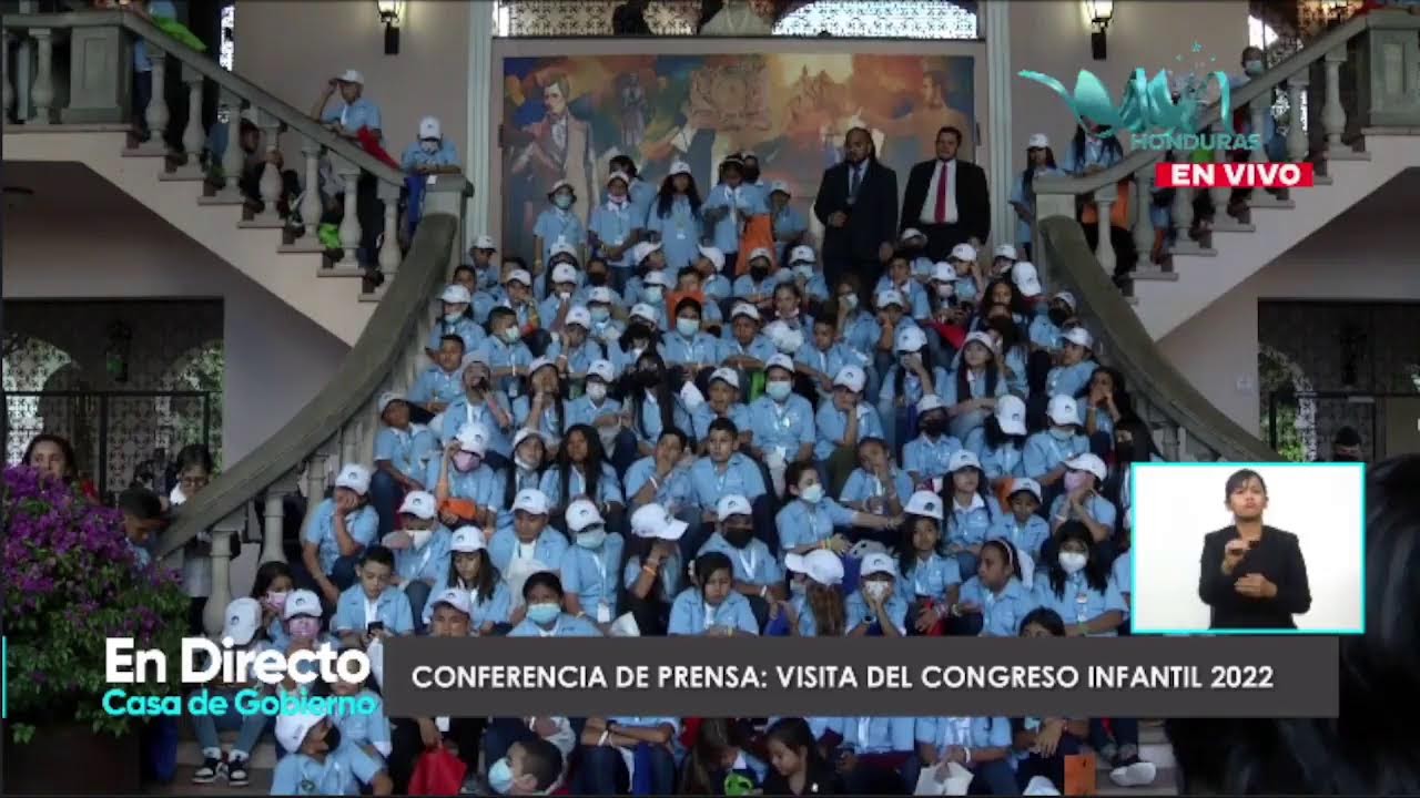 🔴 ¡EN VIVO! || Presidenta Xiomara Castro recibe a diputados del Congreso Nacional Infantil